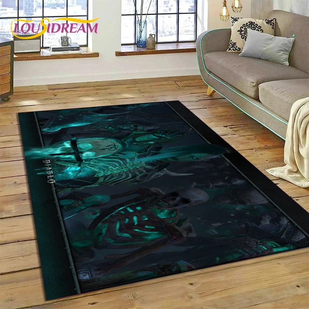 Diablo 3D Retro Game Gamer Rug - Home Decor Games Online Free 评论和价格