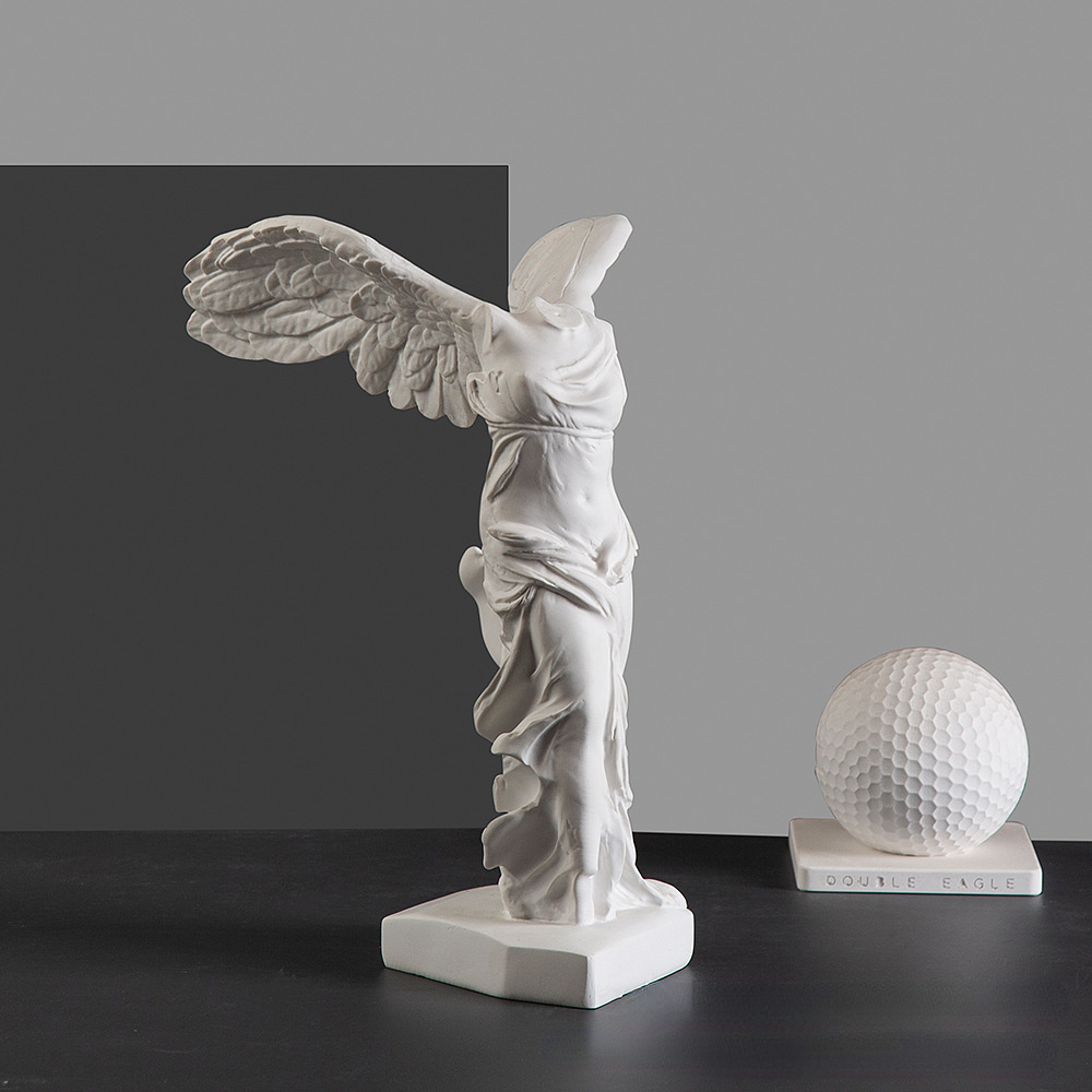 Greek Victory Goddess Statue w - Victory Home Decor 评论和价格