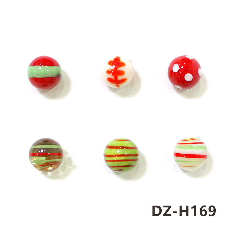 6pcs Red Rare Glass Marbles Ba - Home Decor Garden Ideas 评论和价格