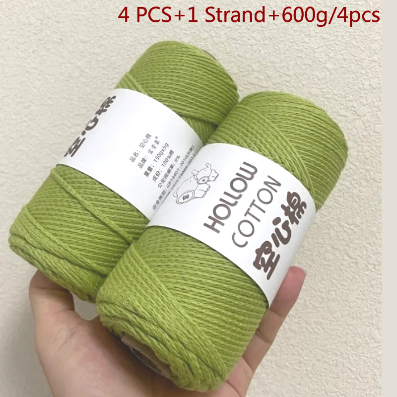 4 PCS 2mm Soft Yarn Hand-Knitt - Yarn Home Decor 评论和价格