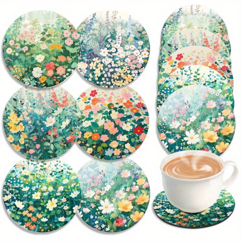 2D Spring Garden Art Wooden Co - Home Decor Living Room Ideas 评论和价格