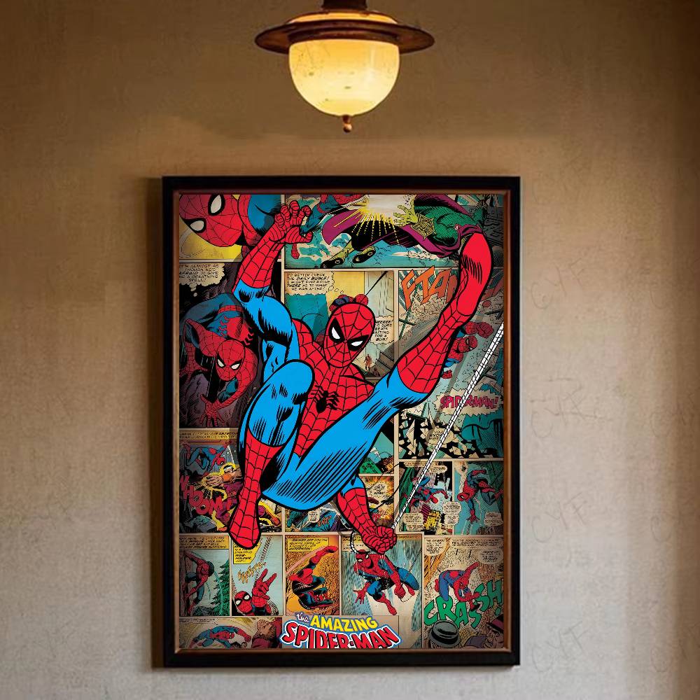 Anime Spiders-movie-Manes Wall - Home Decor Exhibition 评论和价格