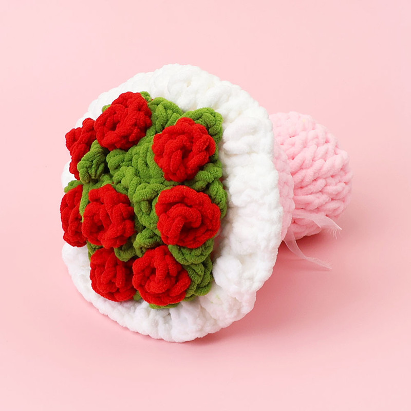 Valentine's Day Gift Bouquet F - Yarn Home Decor 评论和价格