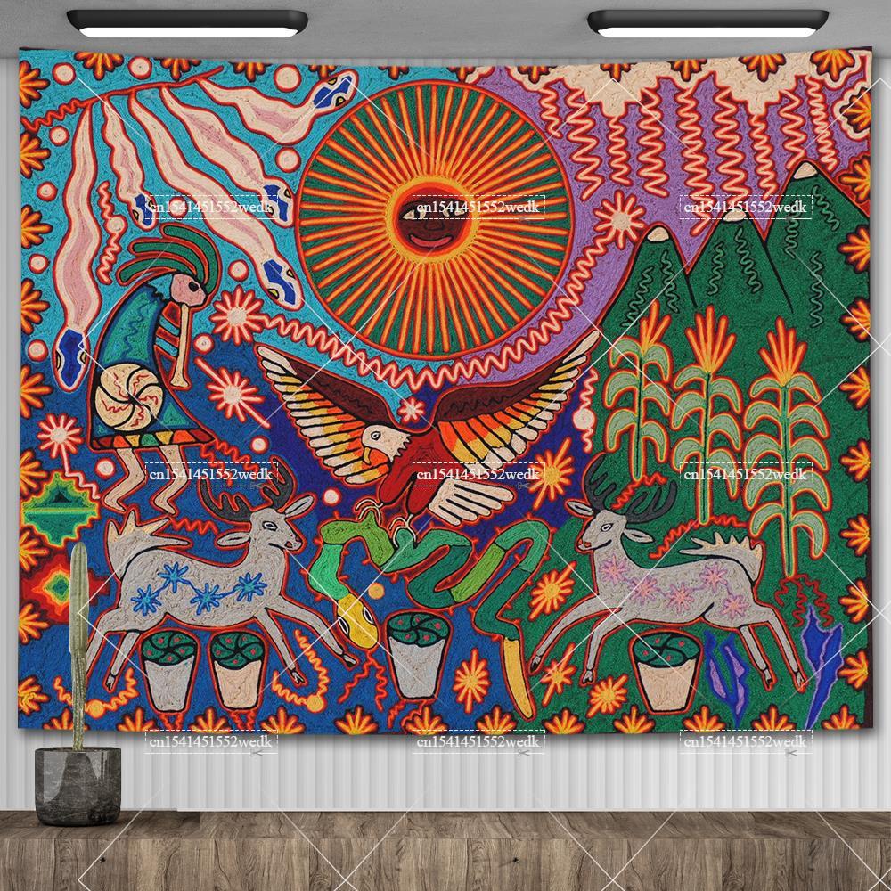 Mexico Mexican Mayan Tribal Ar - Aesthetic Tapestry 评论和价格