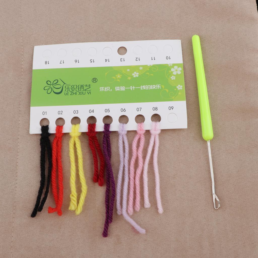 Animal Cushion Latch Hook Kits - Yarn Home Decor 评论和价格
