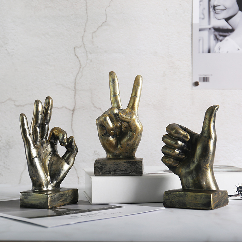 Creative OK Gesture Finger Mod - Victory Home Decor 评论和价格