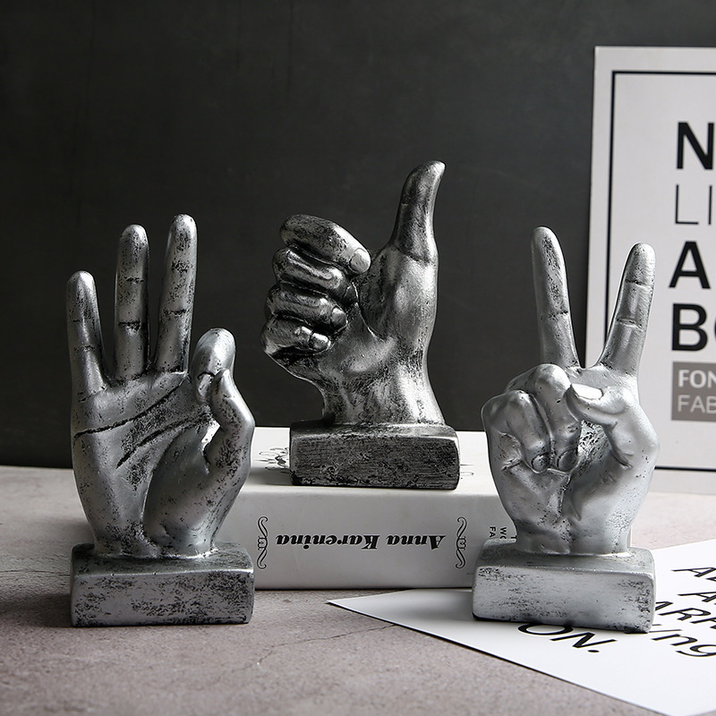Creative OK Gesture Finger Mod - Victory Home Decor 评论和价格