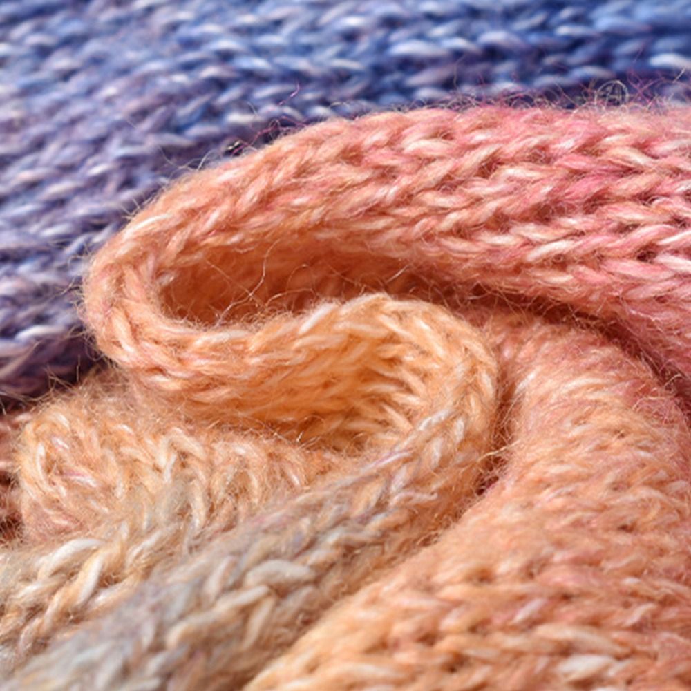 250M Rainbow Gradient Color Ca - Yarn Home Decor 评论和价格