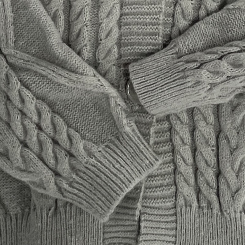 TTPD Grey Cardigan Women Cosy  - Yarn Home Decor 评论和价格