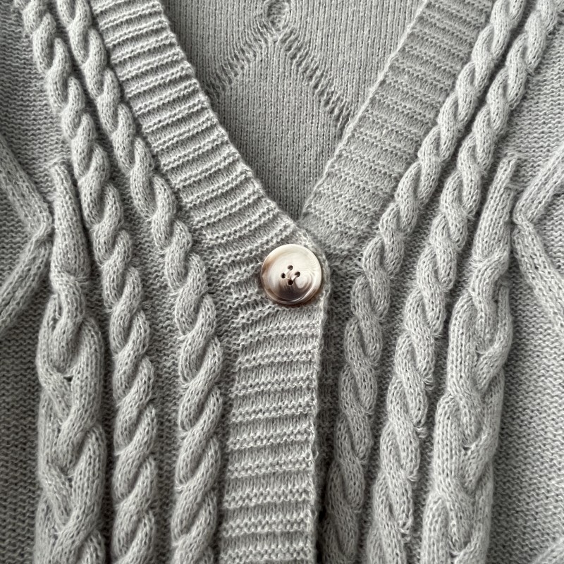 TTPD Grey Cardigan Women Cosy  - Yarn Home Decor 评论和价格
