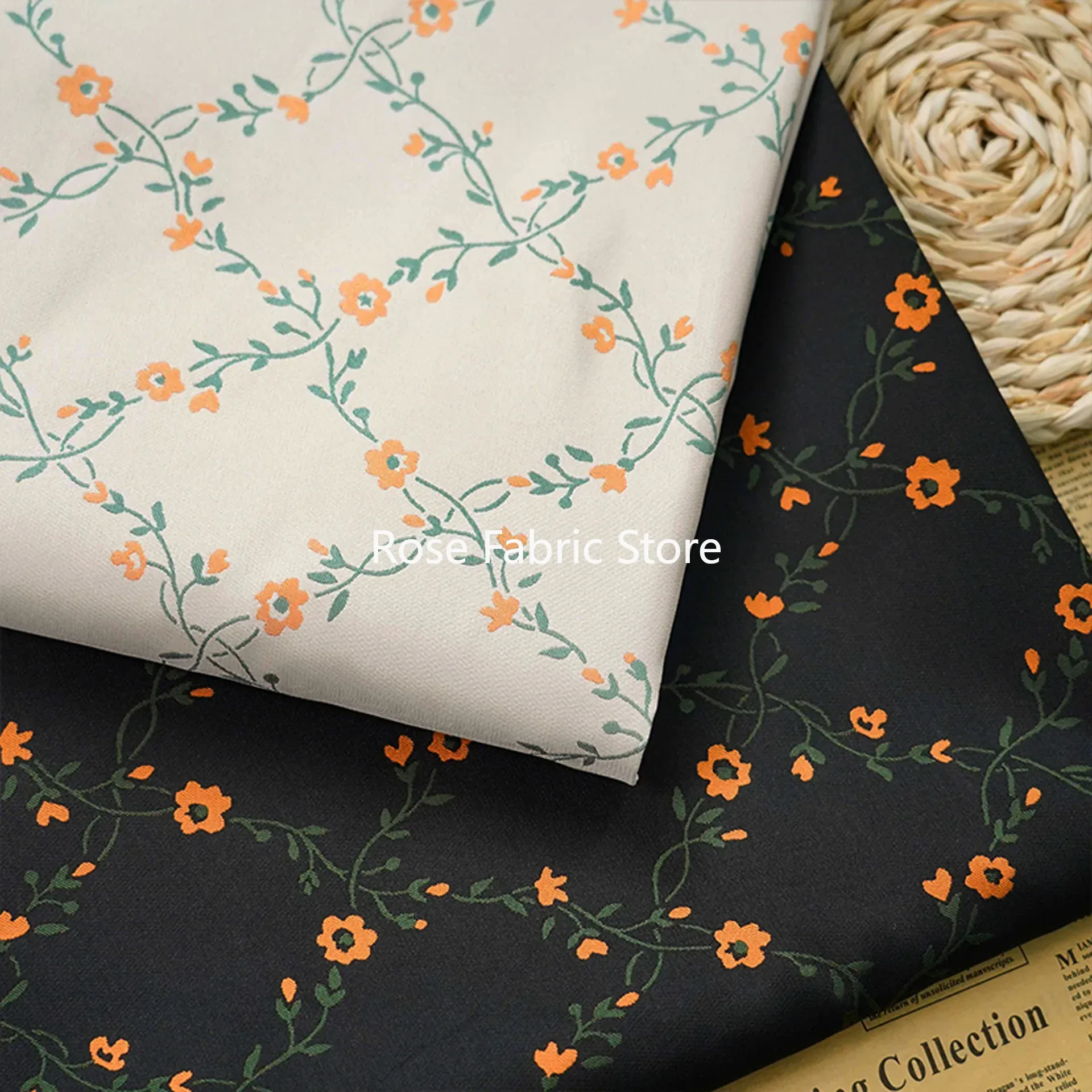 1 Meter Small Flower Yarn Dyed - Yarn Home Decor 评论和价格
