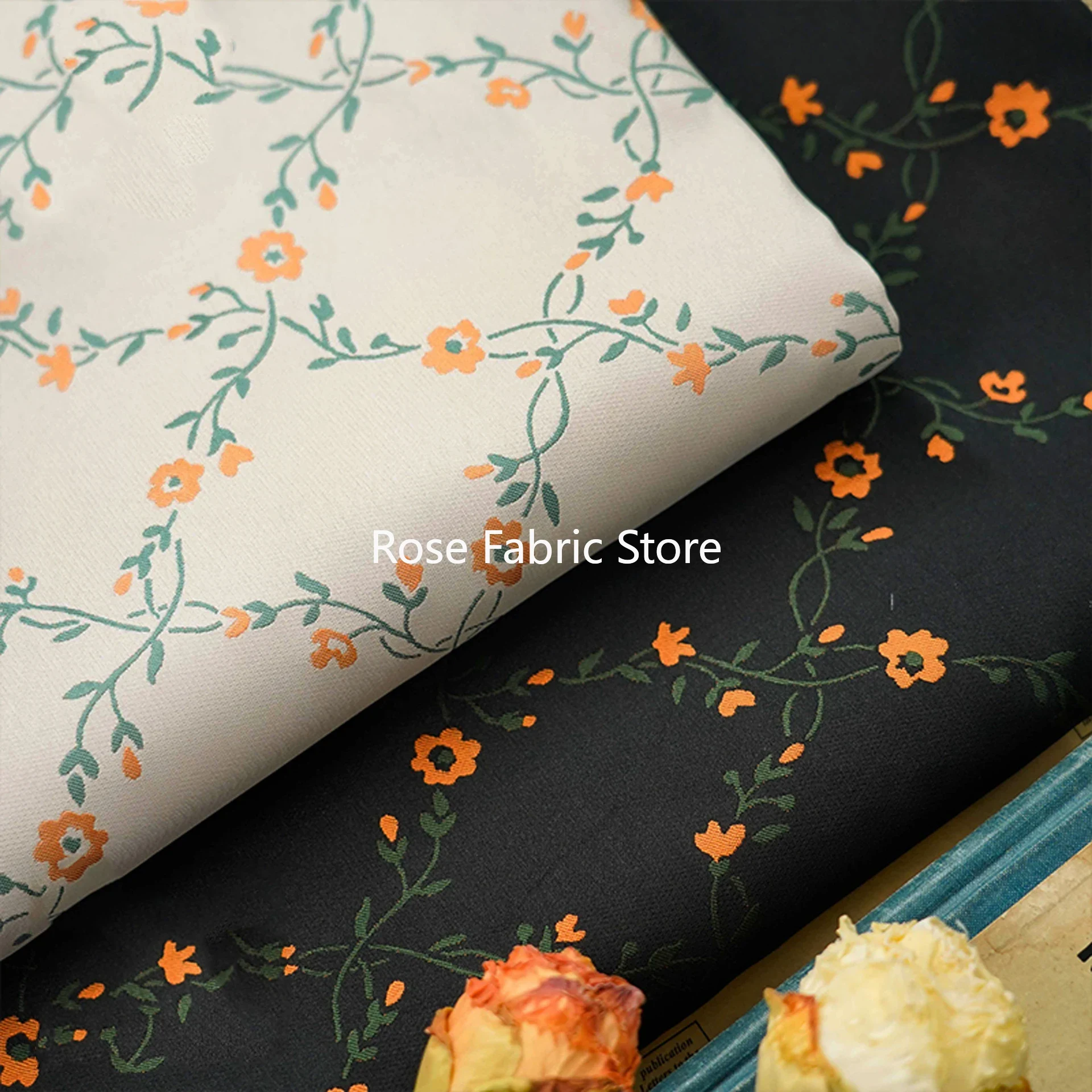 1 Meter Small Flower Yarn Dyed - Yarn Home Decor 评论和价格