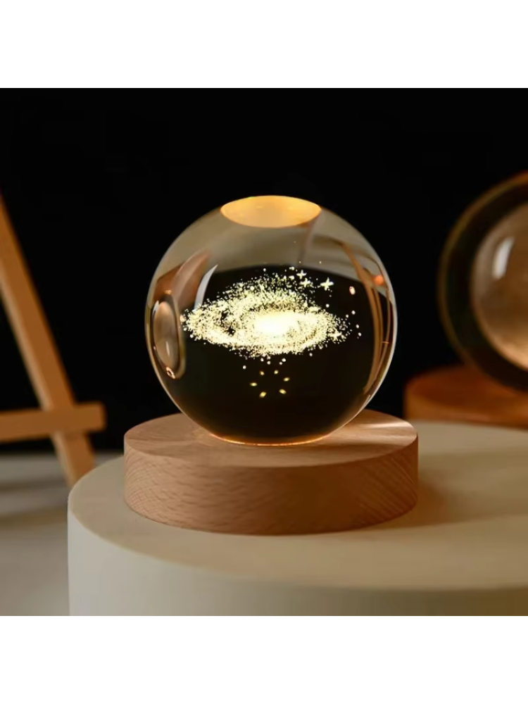 6cm Crystal Ball Decoration As - Home Decor Glass 评论和价格