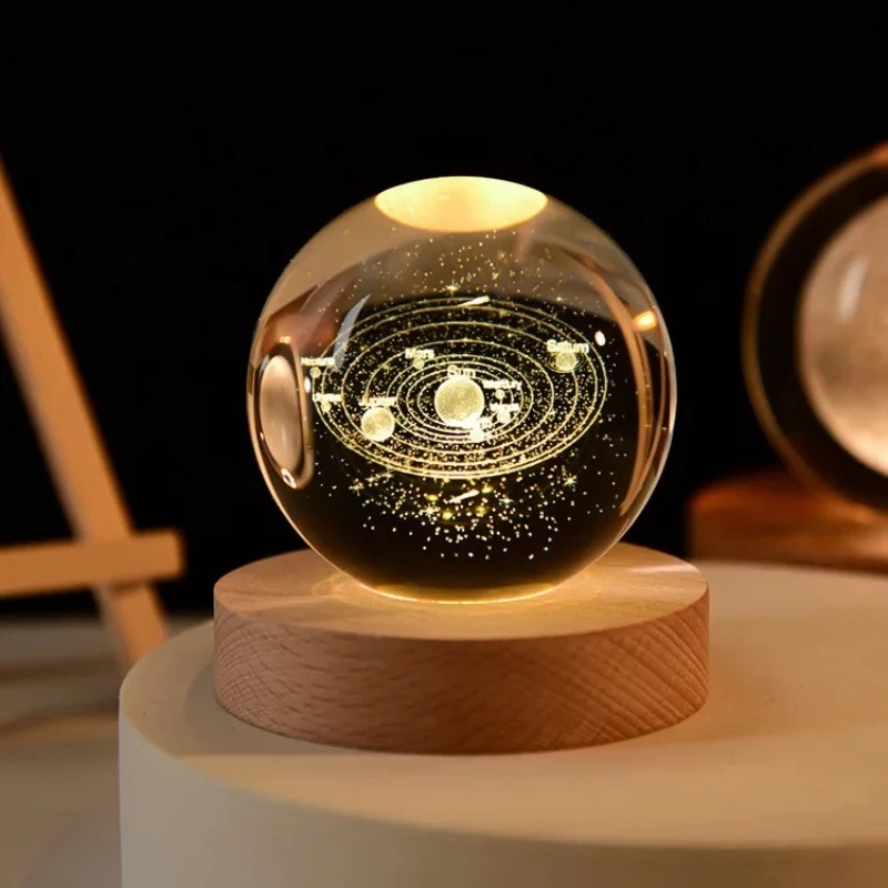 6cm Crystal Ball Decoration As - Home Decor Glass 评论和价格