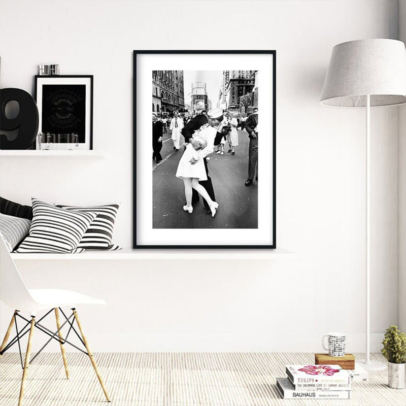 Black and White Victory Kiss V - Victory Home Decor 评论和价格