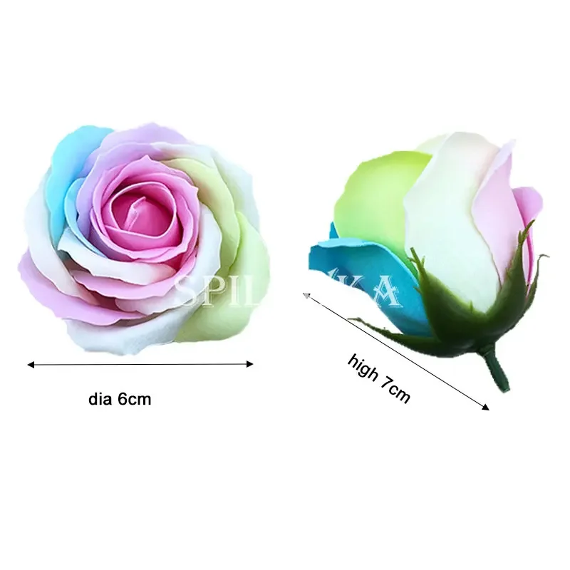 Spilewka 6X7cm Colorful Rose A - Home Decor For Wedding 评论和价格