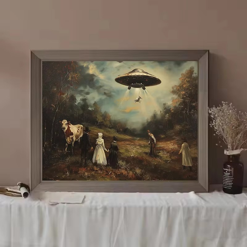 Vintage Surreal Funny Victoria - Victory Home Decor 评论和价格